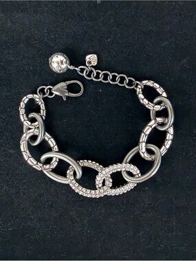 Brighton Pebble Pave Link Bracelet